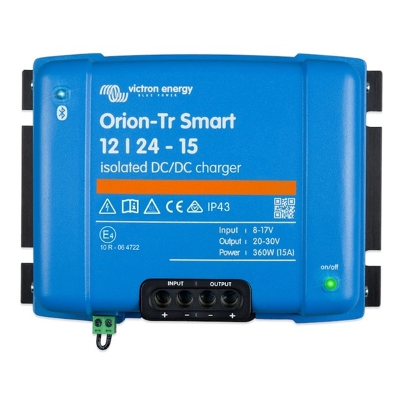 Orion-Tr Smart 12/24-15A (360W) Isolated DC/DC charger | Victron Energy - Picture 1 of 3